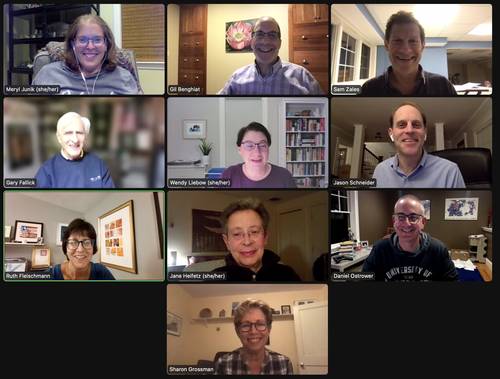 Rabbinic Search Committee on Zoom